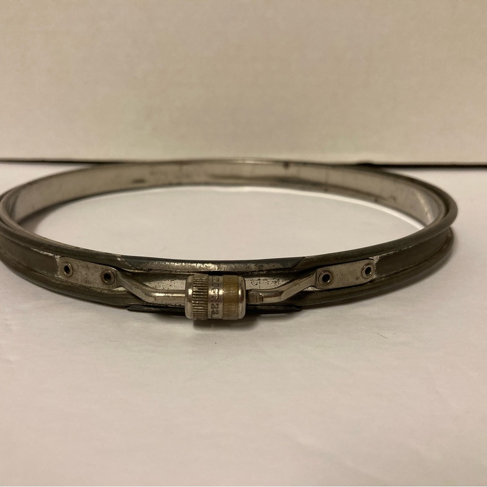Vintage Embro 6" Metal Round Embroidery Hoop Cork Lined